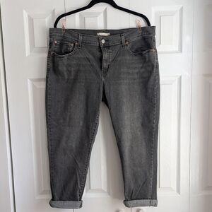 Women's Levi's Crop Boyfriend Jeans